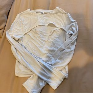 Alphalete cut out crop top